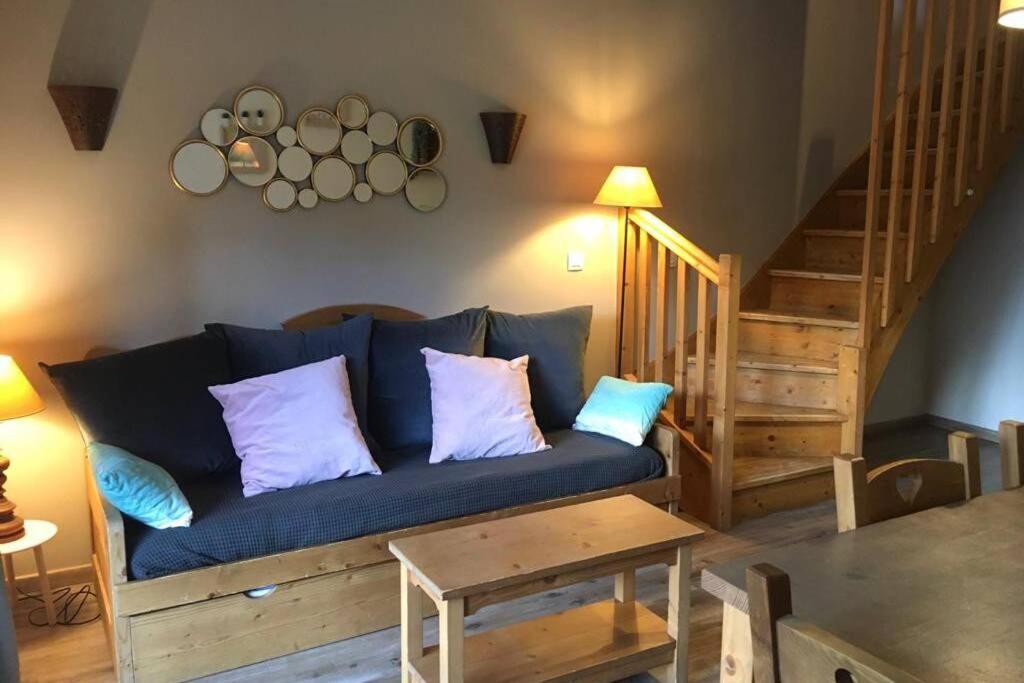 Apt 2 Chambres En Duplex Chalet Des Rennes Vars 2000M Piscine Interieure Et Exterieure ภายนอก รูปภาพ